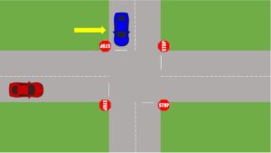 Who Goes First at a 4-Way Stop? The Rules of a 4-Way Stop